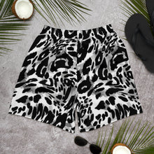 Load image into Gallery viewer, ‘Safari-Ash’ Men's leopard-print Athletic Shorts