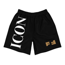 Load image into Gallery viewer, Black-ICON Men's Athletic Shorts