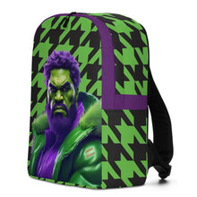 Load image into Gallery viewer, The-Incredible-Hunk Houndstooth Backpack