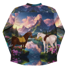 Load image into Gallery viewer, Black-Cowboy Recycled hockey jersey