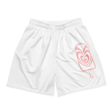 Load image into Gallery viewer, The-White-Swirl Unisex mesh shorts