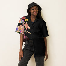 Load image into Gallery viewer, ‘Evelyn-of-Flowers’ Unisex button shirt