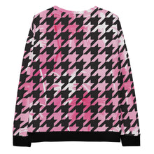 Load image into Gallery viewer, Pink-Honolulu Unisex Houndstooth Sweatshirt