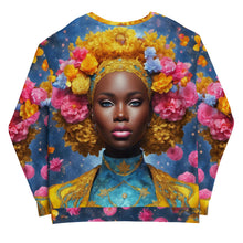 Load image into Gallery viewer, Melanated-Flowers Unisex Sweatshirt