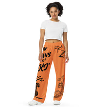 Load image into Gallery viewer, ‘CHINA-DayParty’ All-over print unisex wide-leg pants