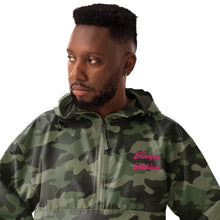 Load image into Gallery viewer, Pink-Candy Embroidered Champion Packable Jacket