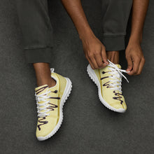 Load image into Gallery viewer, White-Chocolate-Drizzle-FU-Shizzle Men’s athletic shoes