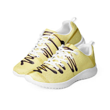 Load image into Gallery viewer, White-Chocolate-Drizzle-FU-Shizzle Men’s athletic shoes