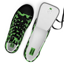 Load image into Gallery viewer, Apple-Leopard Print Men’s high top shoes