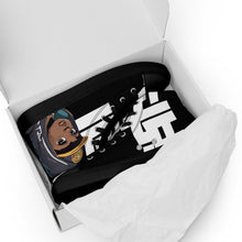 Load image into Gallery viewer, The-Black-Orient Men’s high top shoes