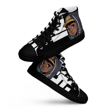 Load image into Gallery viewer, The-Black-Orient Men’s high top shoes