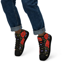 Load image into Gallery viewer, The-Rose-Lush-VIOR Men’s high top shoes