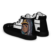 Load image into Gallery viewer, The-Black-Orient Men’s high top shoes
