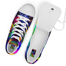 Load image into Gallery viewer, LIMITED EDITION ‘Hornbill-Nites’ high top canvas shoes