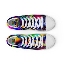 Load image into Gallery viewer, LIMITED EDITION ‘Hornbill-Nites’ high top canvas shoes