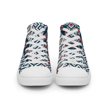Load image into Gallery viewer, Urban-Navajo Men’s high top canvas shoes