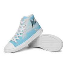 Load image into Gallery viewer, BLUSkies (Limited Edition) Men’s high top shoes