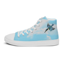Load image into Gallery viewer, BLUSkies (Limited Edition) Men’s high top shoes