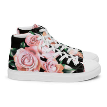 Load image into Gallery viewer, Rose-KING Men’s high top canvas shoes