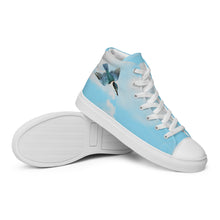 Load image into Gallery viewer, BLUSkies (Limited Edition) Men’s high top shoes