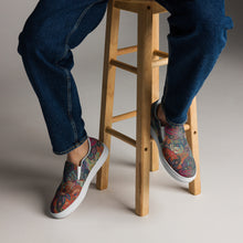 Load image into Gallery viewer, Sandtown-Apache Men’s slip-on canvas shoes