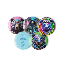 Load image into Gallery viewer, The-Haus Set of pin buttons