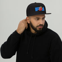 Load image into Gallery viewer, Strawberry-Black Snapback Hat