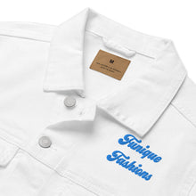 Load image into Gallery viewer, The-Pristine Unisex white denim jacket