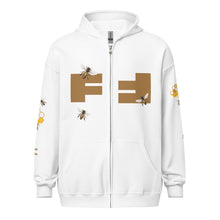 Load image into Gallery viewer, The BEE-Authentic Unisex heavy blend zip hoodie