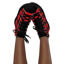 Load image into Gallery viewer, The-Almighty-ONEZ Women’s high top houndstooth shoes