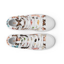Load image into Gallery viewer, Butterfly-Mayhem Women’s high top canvas shoes
