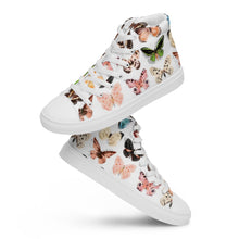 Load image into Gallery viewer, Butterfly-Mayhem Women’s high top canvas shoes