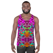 Load image into Gallery viewer, Leopard-Fiesta Unisex Tank Top