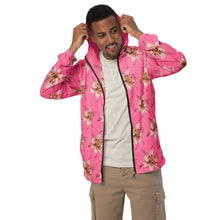 Load image into Gallery viewer, Azzuri-Passion-Pink unisex windbreaker