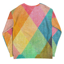 Load image into Gallery viewer, Argyle WatercolorME Unisex Sweatshirt
