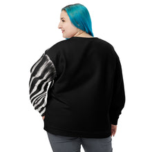 Load image into Gallery viewer, Zebra-Zahara Unisex Sweatshirt