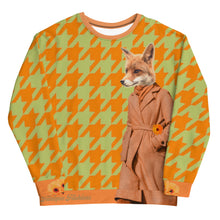 Load image into Gallery viewer, Fashioned-Fox Unisex Sweatshirt