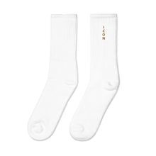 Load image into Gallery viewer, ICON Embroidered socks