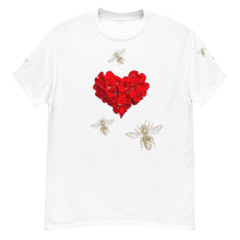 Load image into Gallery viewer, Petal Love (Gold Bee) Unisex classic tee