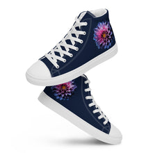 Load image into Gallery viewer, Midnight-Marauder Men’s high top canvas shoes