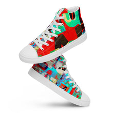 Load image into Gallery viewer, Fulton & Lafayette Men’s high top canvas shoes