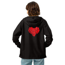 Load image into Gallery viewer, Petal Love (Lite) unisex lightweight zip up windbreaker