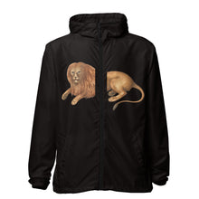 Load image into Gallery viewer, Lion-Zion (Viju) Unisex lightweight zip-up windbreaker