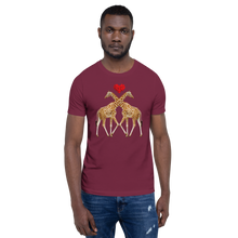 Load image into Gallery viewer, Giraffe Love - Short-Sleeve Unisex T-Shirt