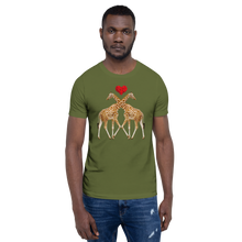 Load image into Gallery viewer, Giraffe Love - Short-Sleeve Unisex T-Shirt
