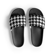 Load image into Gallery viewer, Funique Houndstooth Women's slides