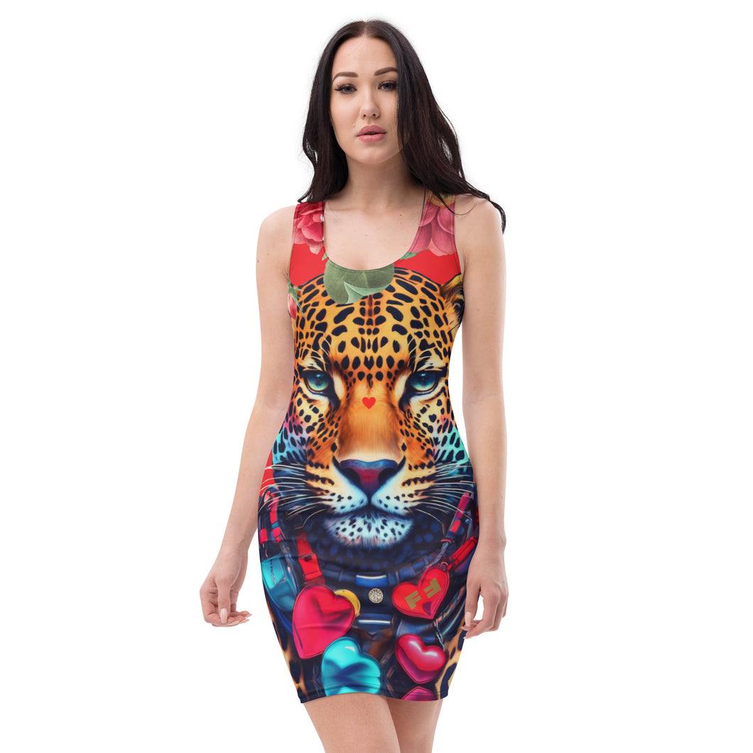 Leopard-Love Bodycon dress