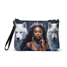 Load image into Gallery viewer, Snow-White (Melanated Queen) Crossbody bag
