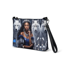 Load image into Gallery viewer, Snow-White (Melanated Queen) Crossbody bag
