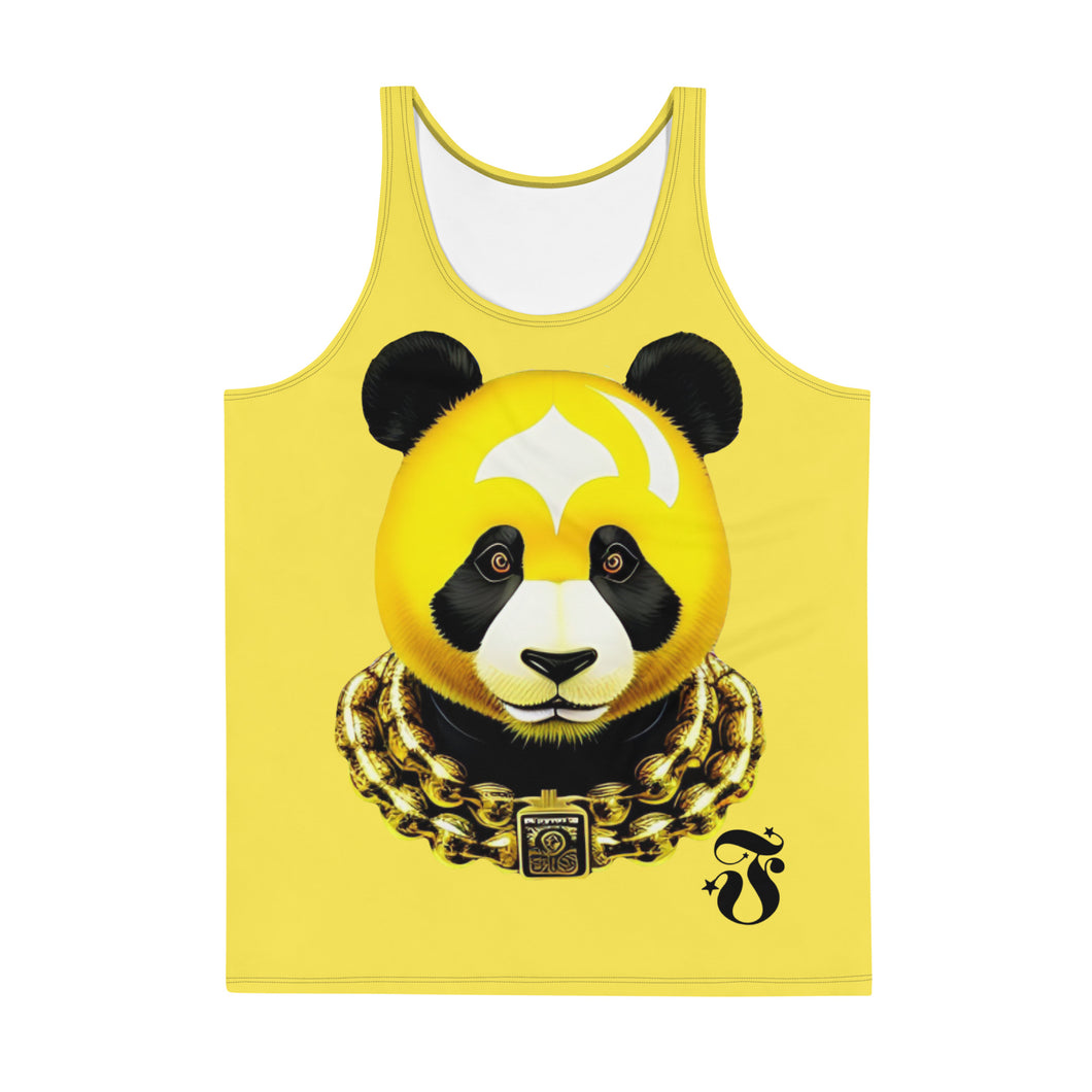 HipHopPanda (Gold Shaolin) Unisex Tank Top